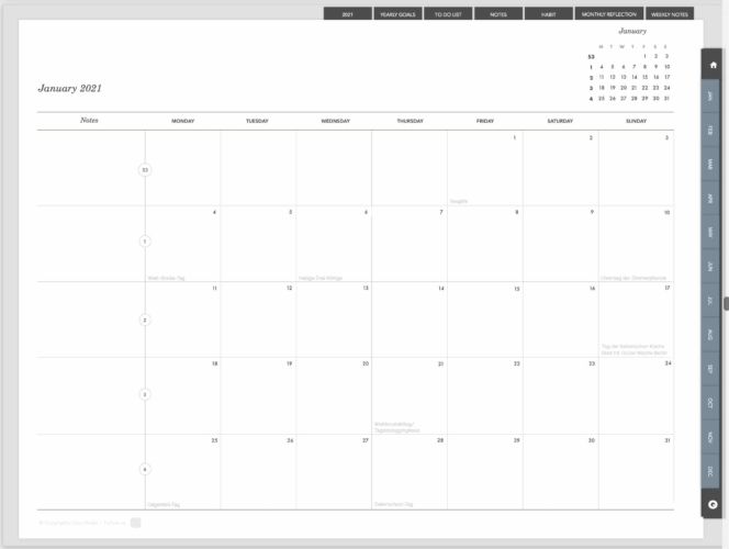 marketing content kalender 2021